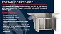 AOG Portable Cart Base – 36 in