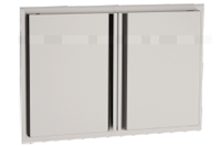 Access Door with Double Drawer & Platter Storage Combo