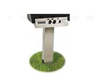 In-Ground Post 48" Tall – Stainless Steel