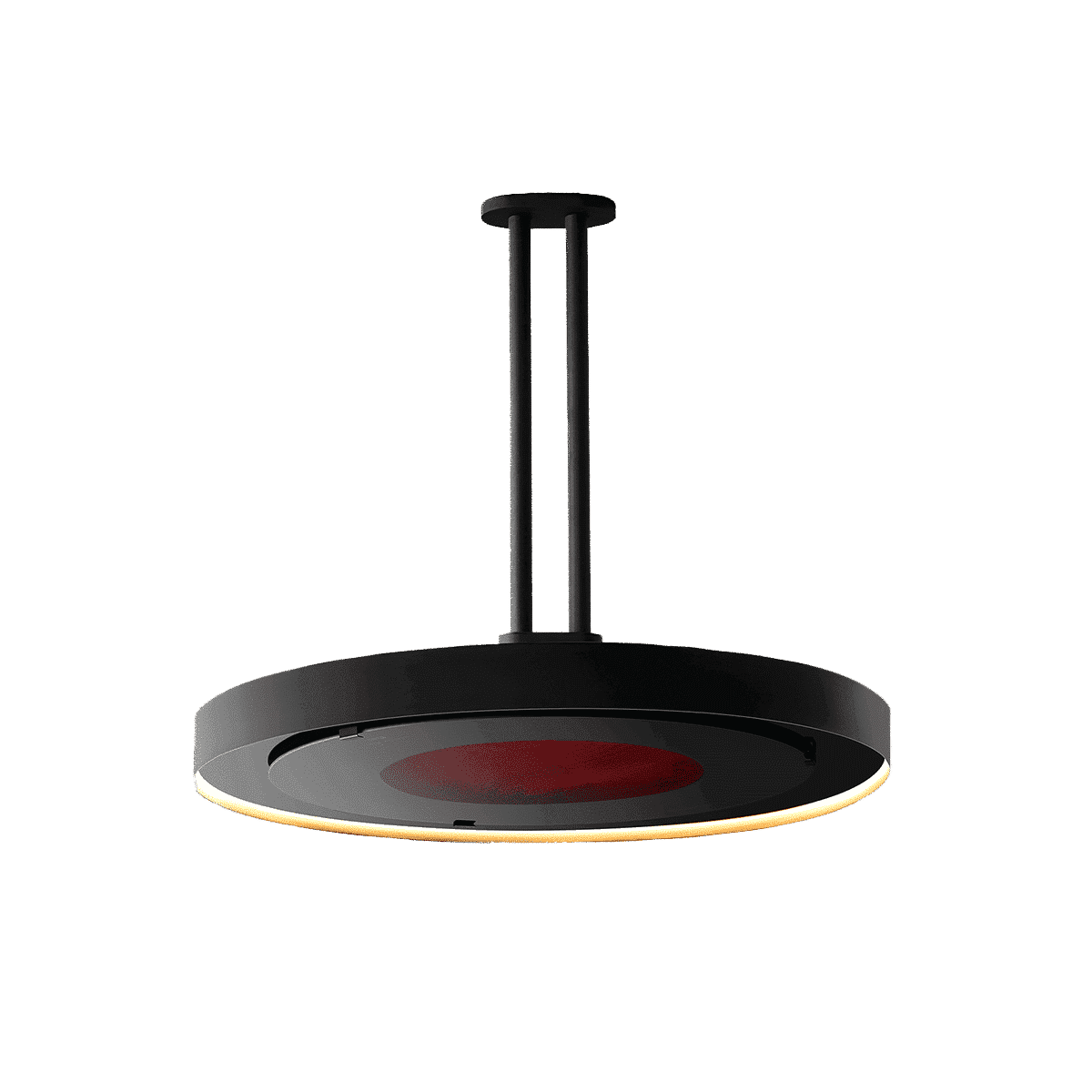 Eclipse Smart-Heat Electric Pendant with 24" Twin Pole