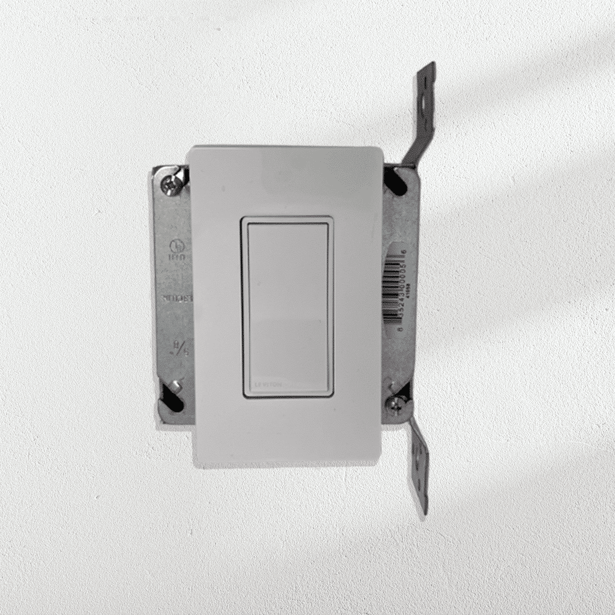 Manual Wall Switch – Single Channel, Indoor