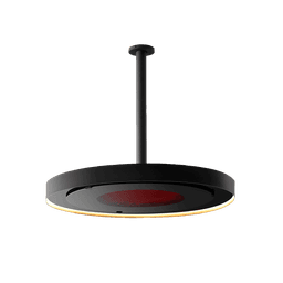 Eclipse Ceiling Mount Pole – 24" Straight