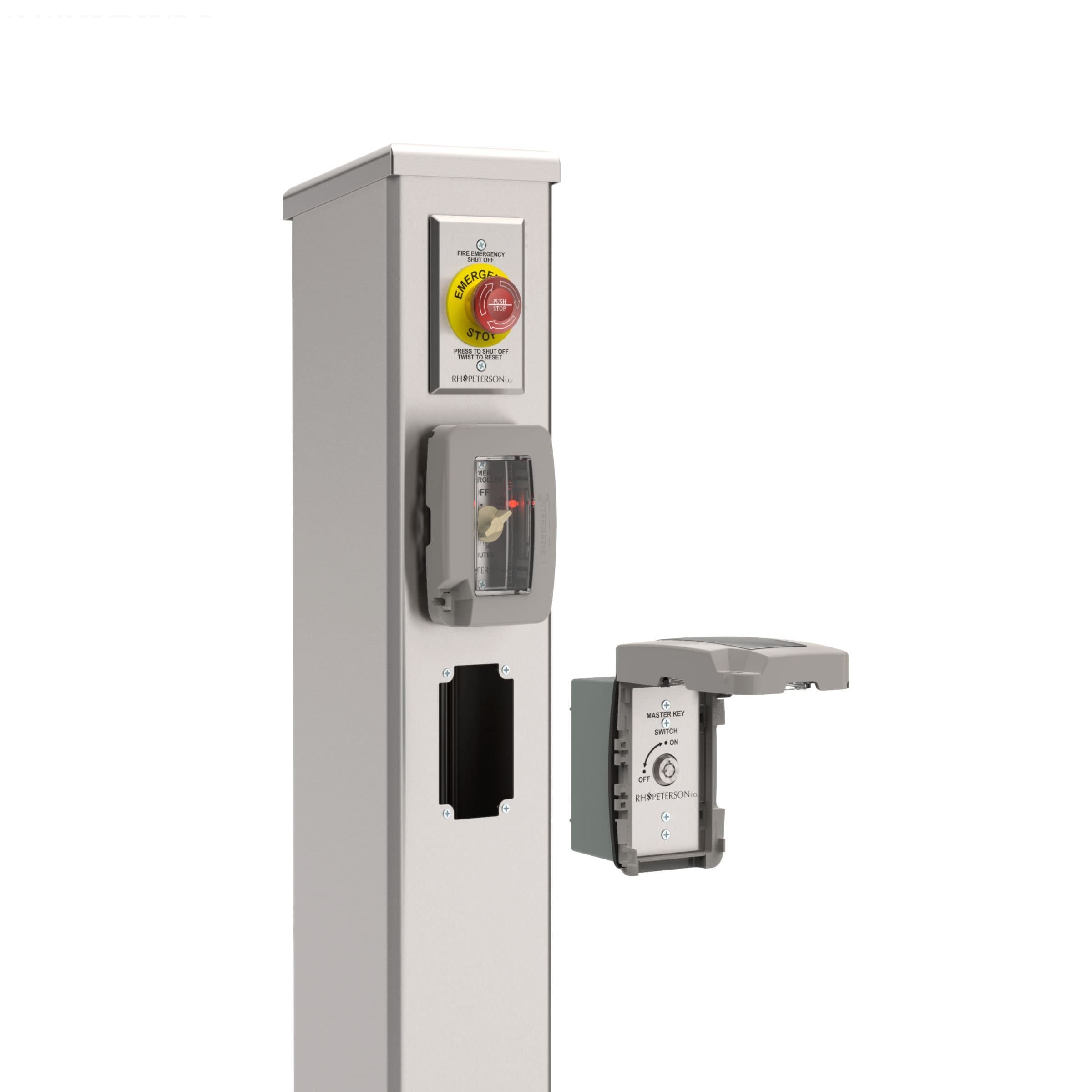 (AFD) Commercial Electric Control Patio Post Tower