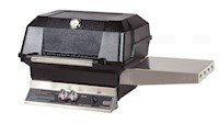 Freestanding Grill Head with Folding Side Shelf – Natural Gas / Stainless