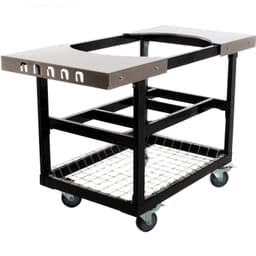 Cart with Basket and SS Side Shelves for Oval XXL