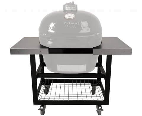 Cart with Basket and SS Side Shelves for Oval XXL