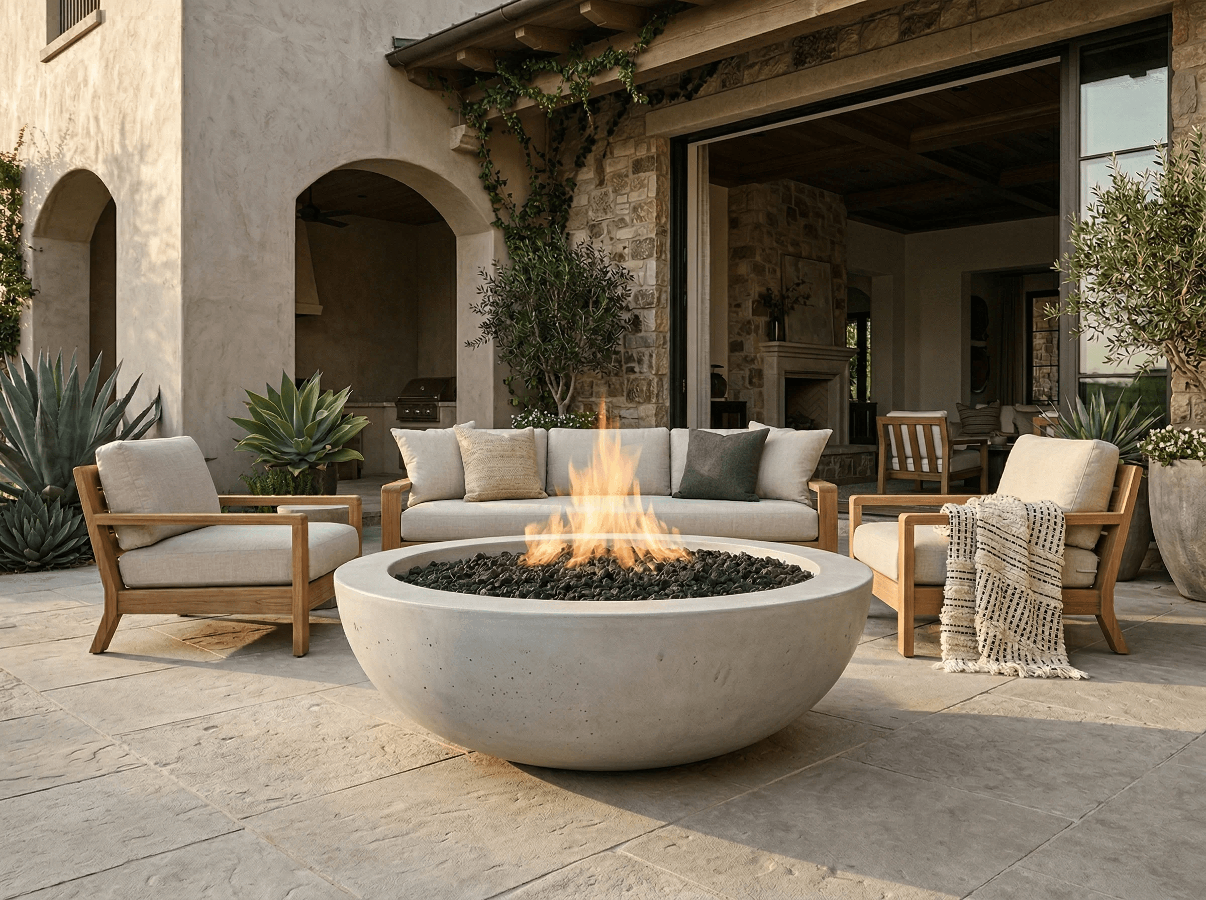 Moderno Propane Enclosure – Natural