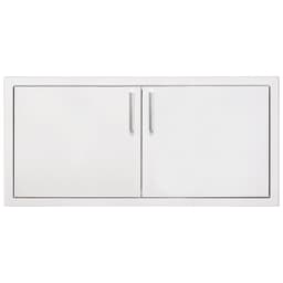36" 2-Drawer Dry Storage Pantry & Enclosed Cabinet Combo