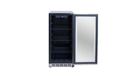 15" Outdoor Rated Refrigerator with Glass Door and Stainless Steel Handle (3.2c)