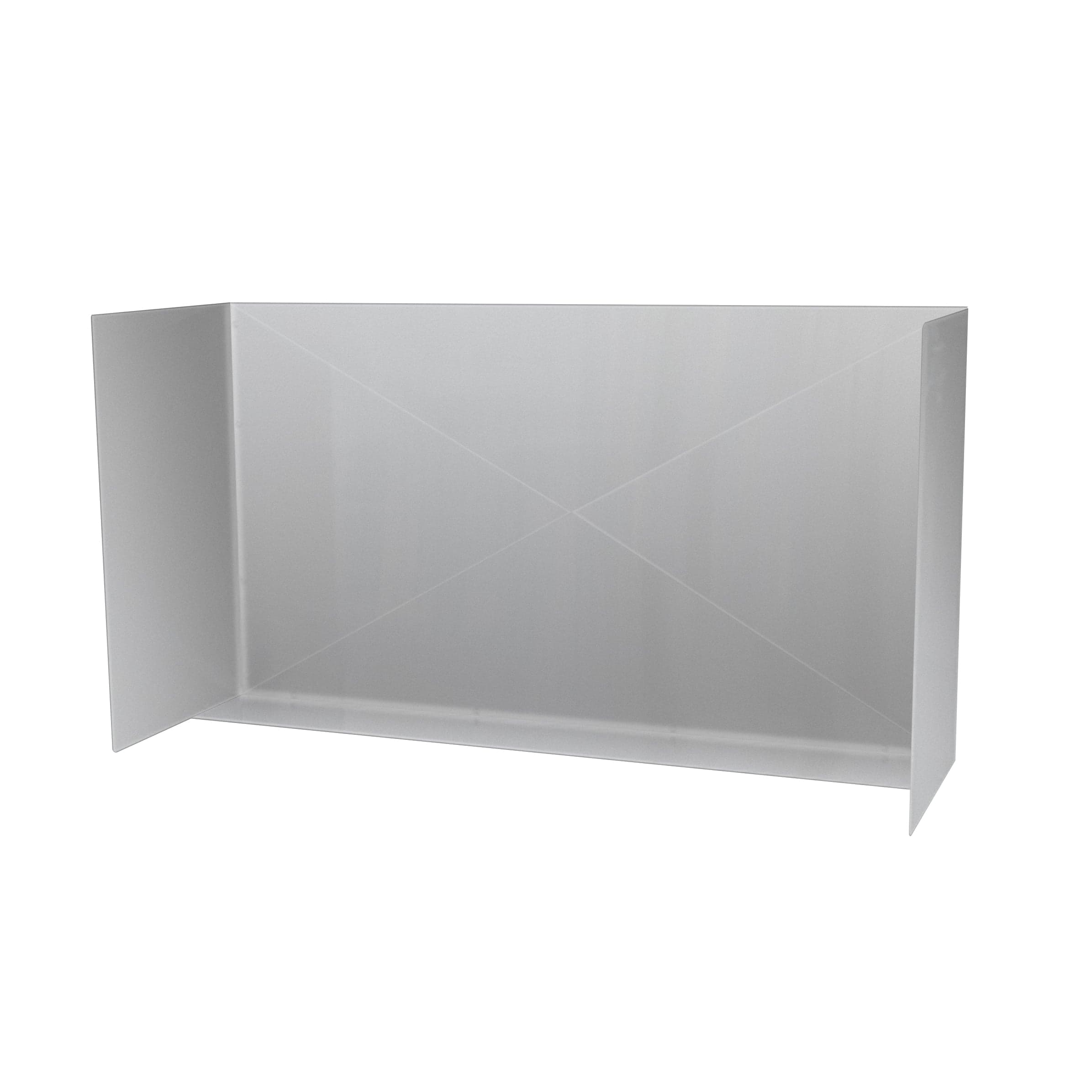 36" Stainless Steel Wind Guard (