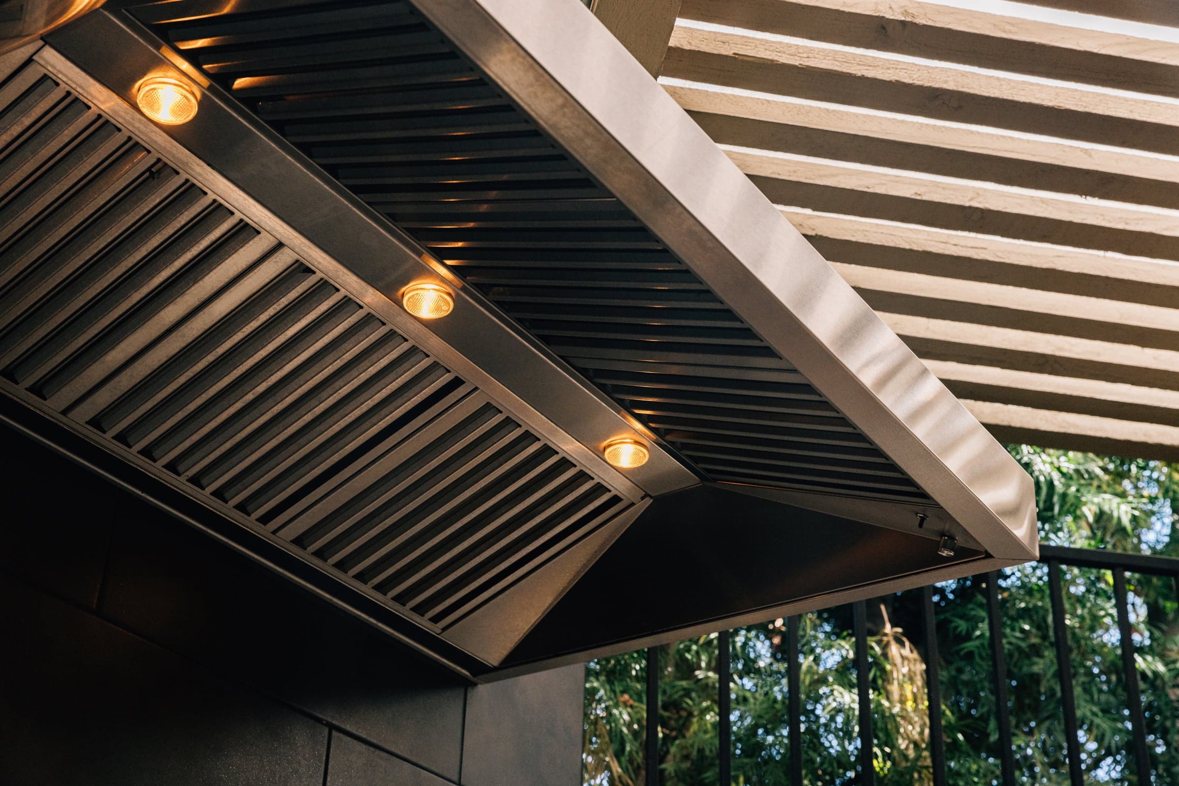 48" Outdoor Rated Vent Hood with 2,000 CFM Motor and Mounting Bracket