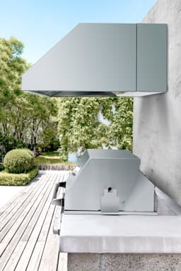 60" Outdoor Rated Vent Hood with 2,000 CFM Motor and Mounting Bracket