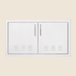 33" Vented Double Access Door with Hidden Hinge