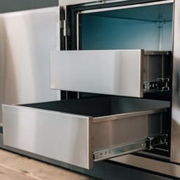 36" 2-Drawer Dry Storage Pantry & Enclosed Cabinet Combo