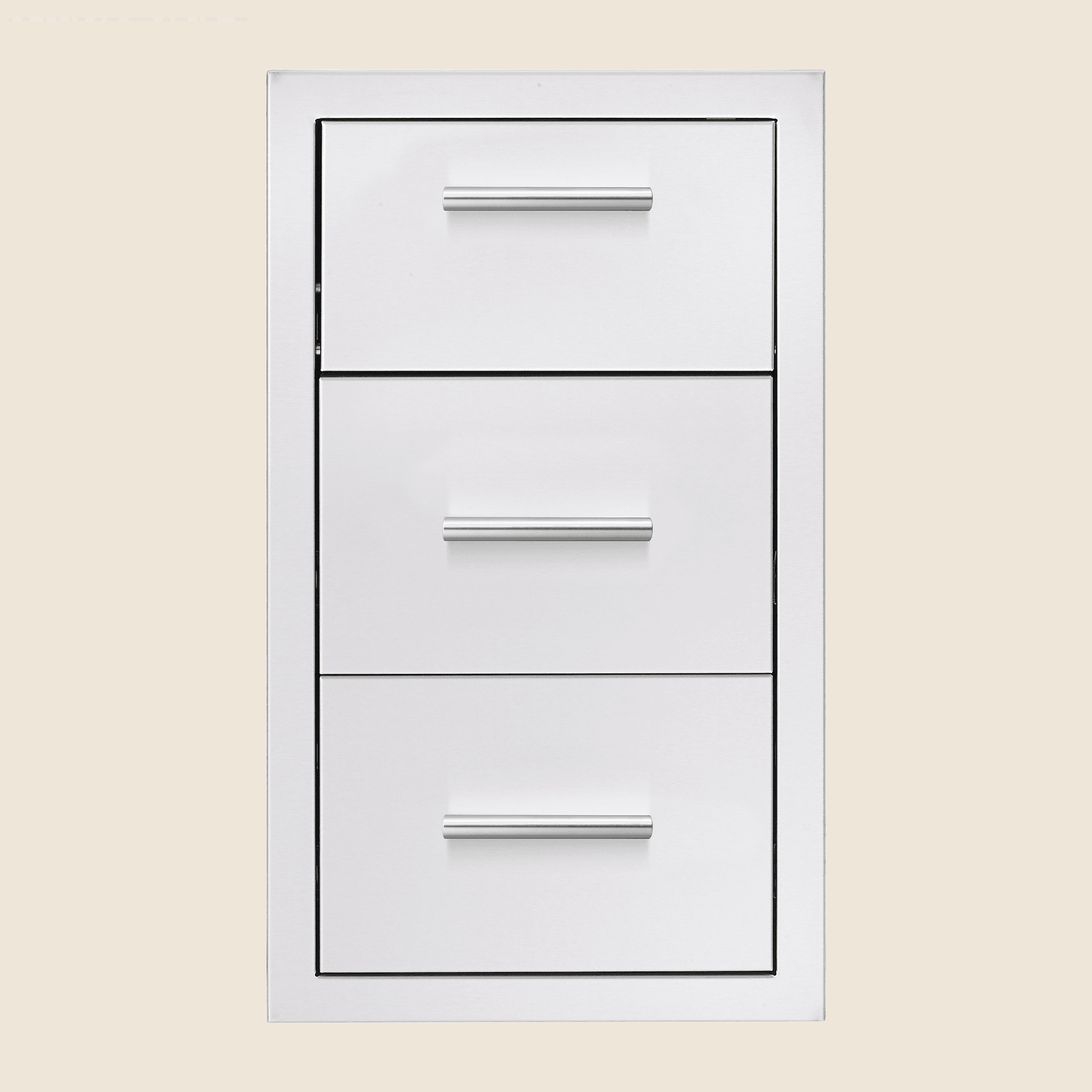 17" Vertical 2-Drawer & Paper Towel Holder Combo