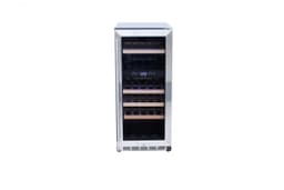 24" Outdoor Rated Dual Zone Wine Cooler (2.9c)