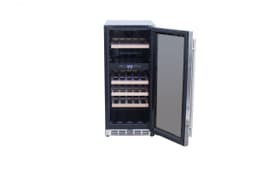 24" Outdoor Rated Dual Zone Wine Cooler (2.9c)