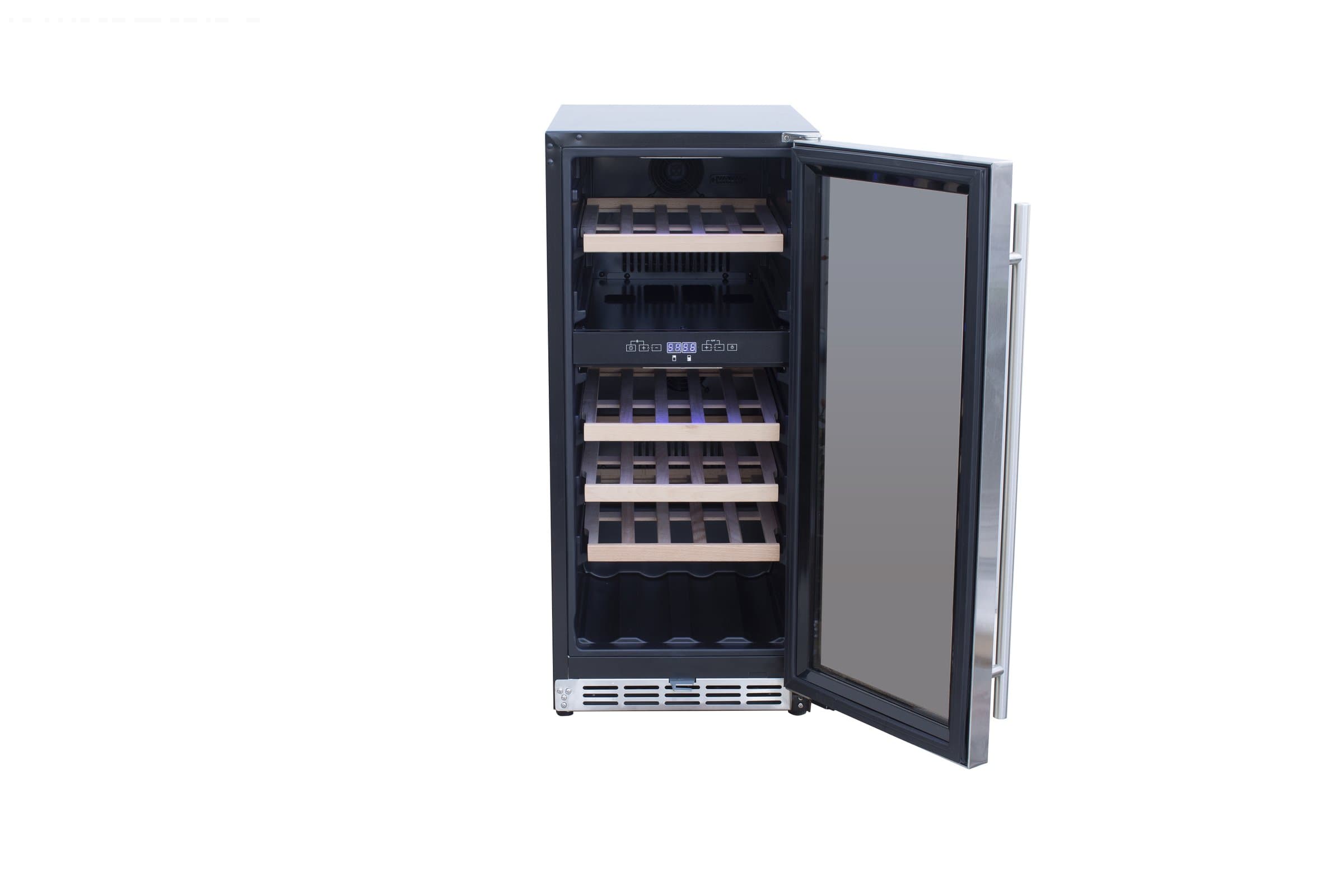 24" Outdoor Rated Dual Zone Wine Cooler (2.9c)