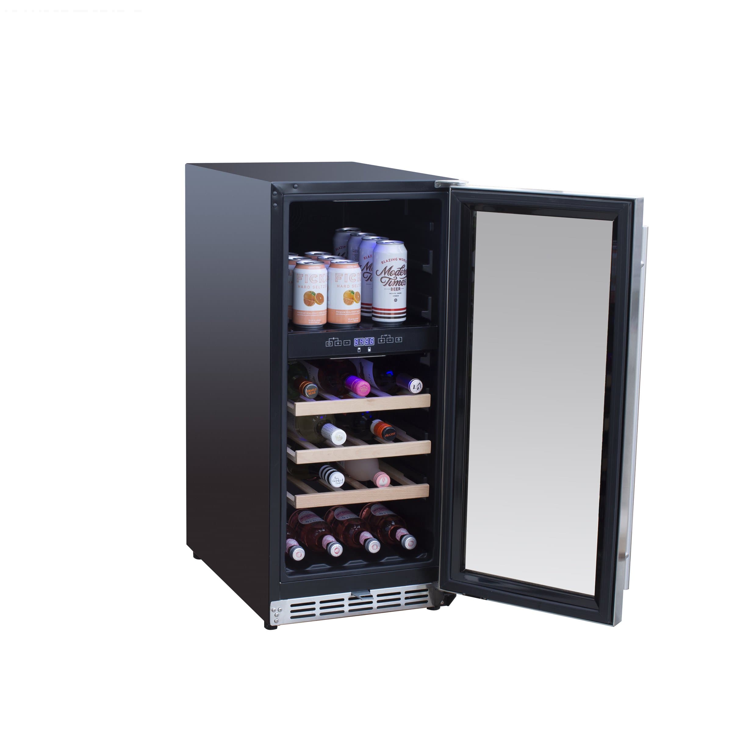 24" Outdoor Rated Dual Zone Wine Cooler (2.9c)