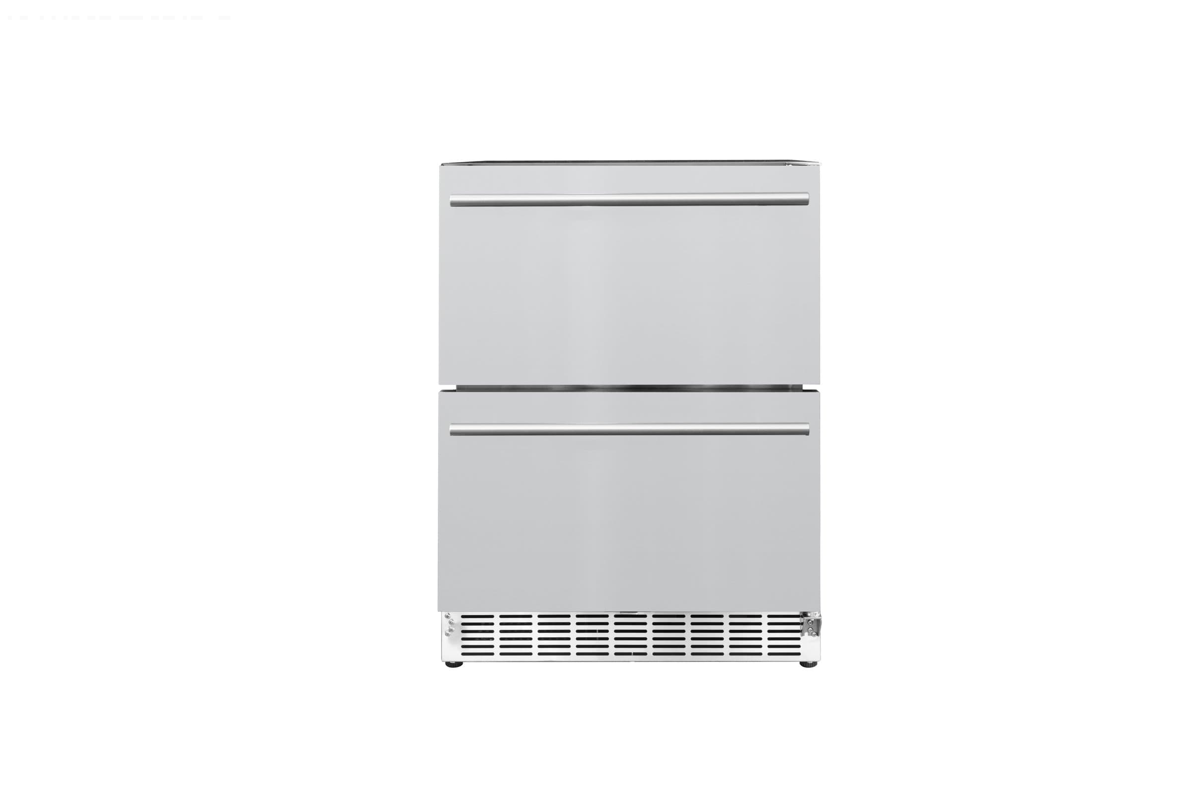 24" Deluxe Outdoor Rated 2-Drawer Refrigerator (5c)