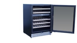 24" Outdoor Rated Dual Zone Wine Cooler (4.5c)