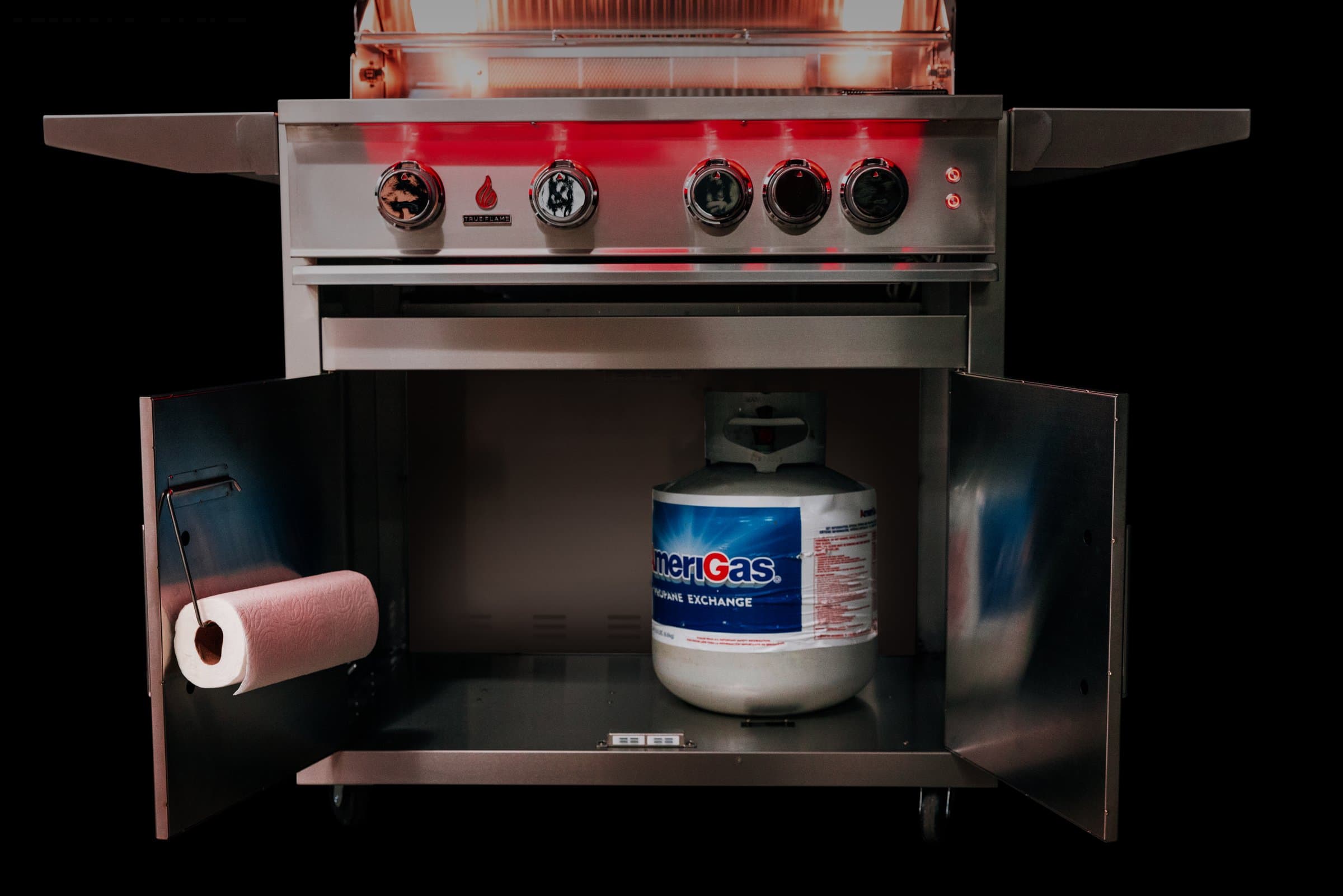 TrueFlame Deluxe Cart for Grills