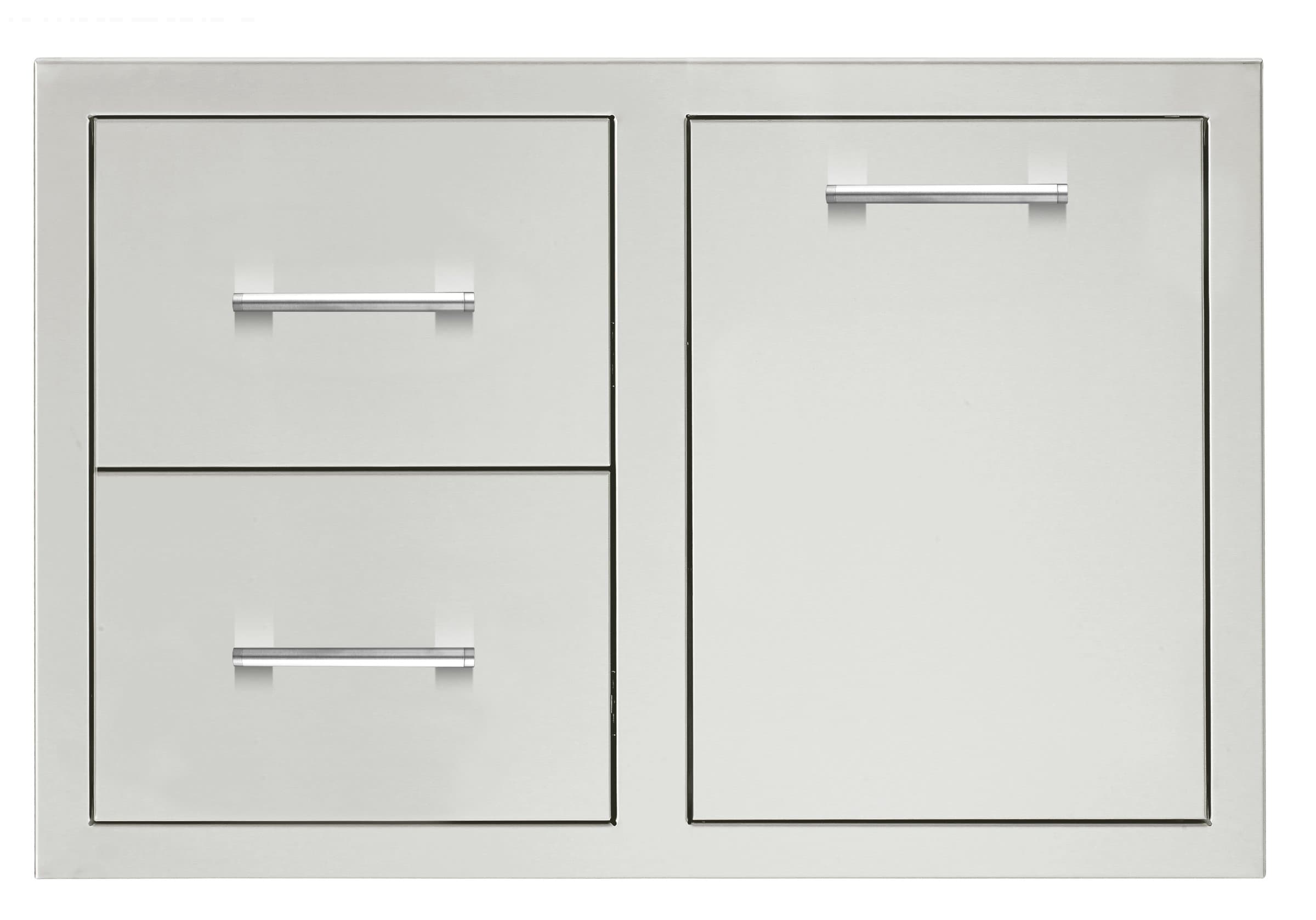 Masonry Frame - 33" 2-Drawer and Access Door Combo
