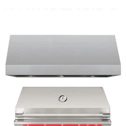42" Outdoor Rated Vent Hood with 2,000 CFM Motor and Mounting Bracket