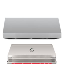 48" Outdoor Rated Vent Hood with 2,000 CFM Motor and Mounting Bracket