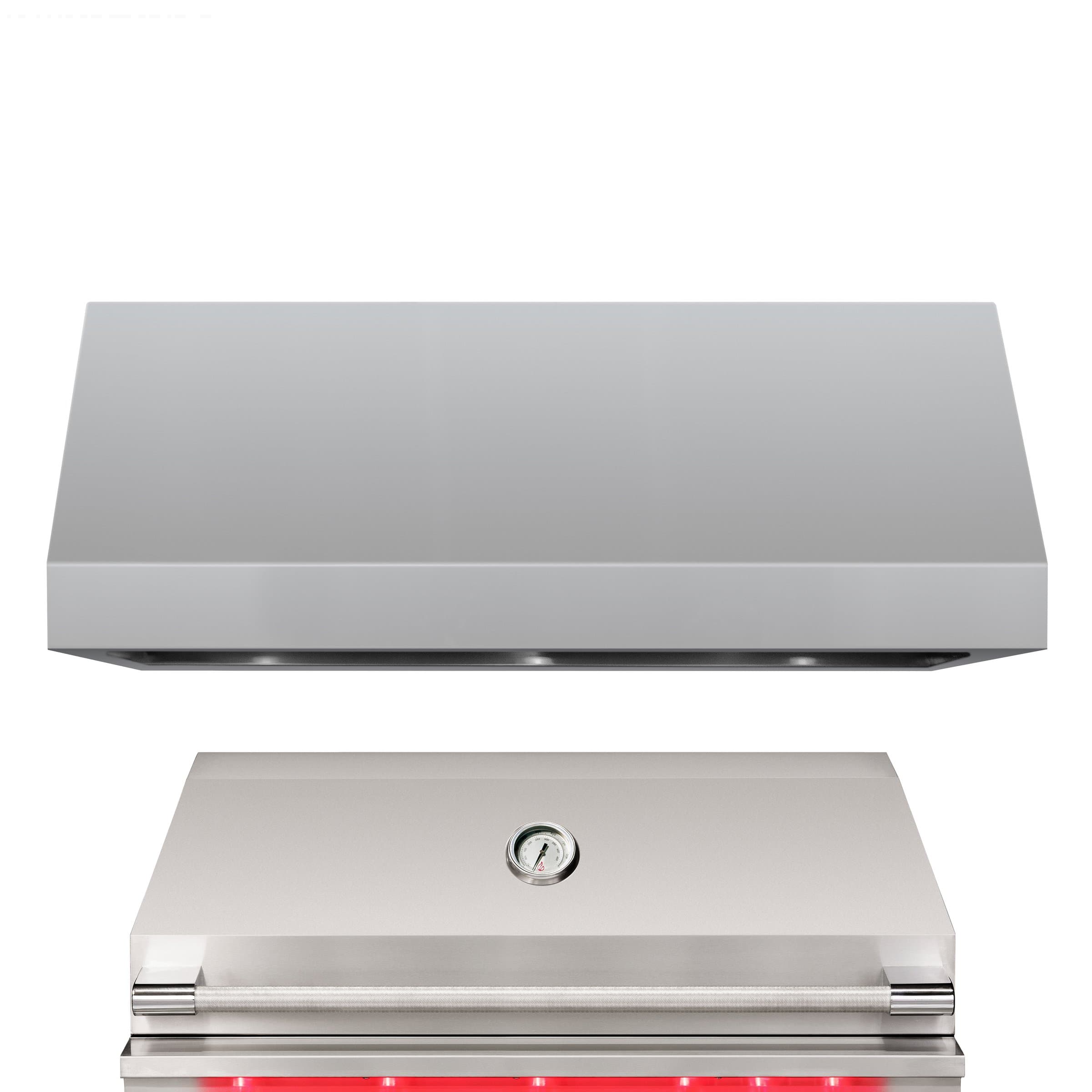 48" Outdoor Rated Vent Hood with 2,000 CFM Motor and Mounting Bracket