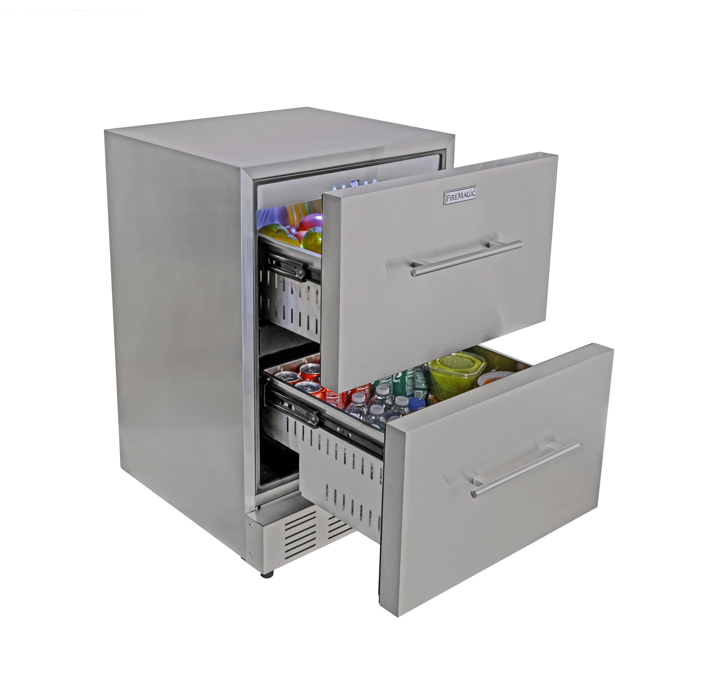 Cold Storage Double Drawer Refrigerator