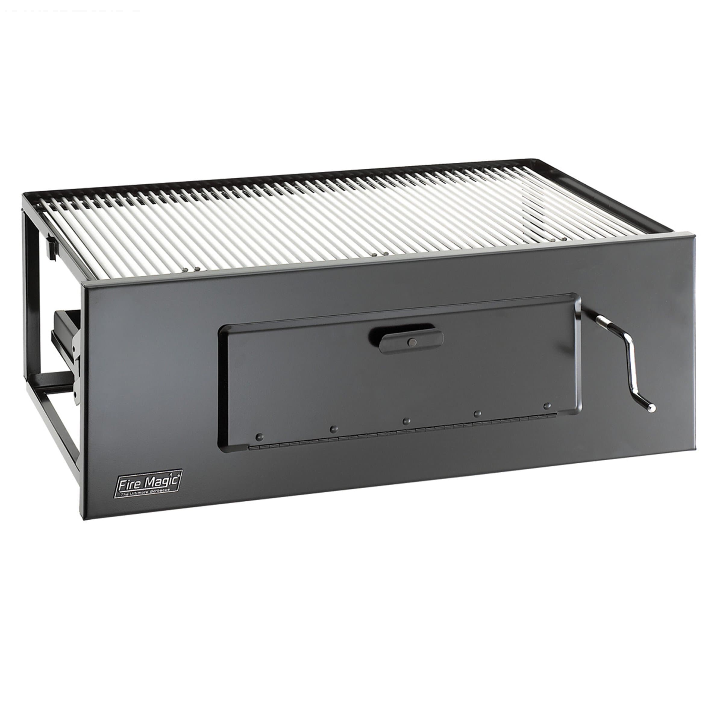 Lift-A-Fire Built-In Charcoal Grill – 30 in x 18 in