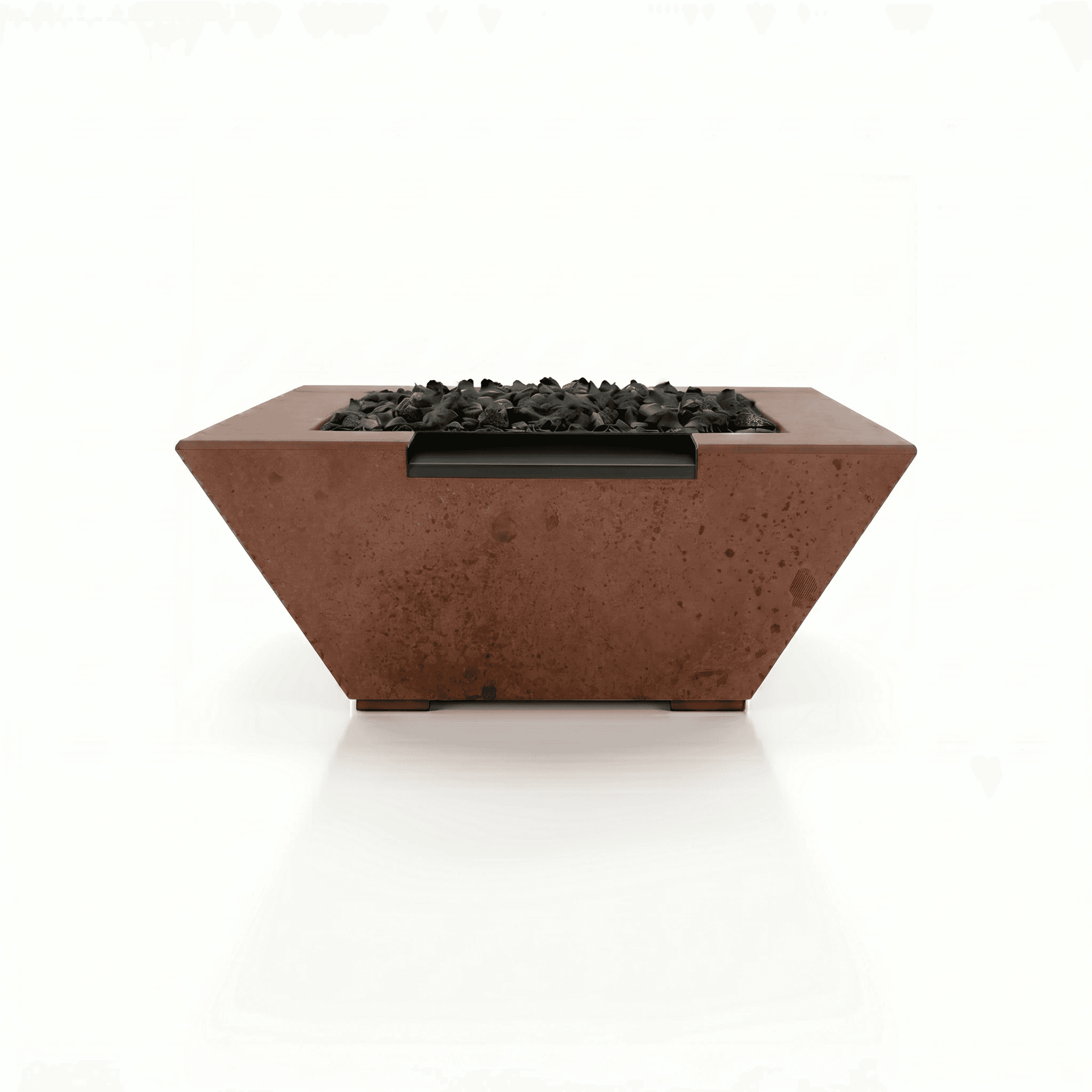 Lombard Tall Fire Bowl - Match Lit