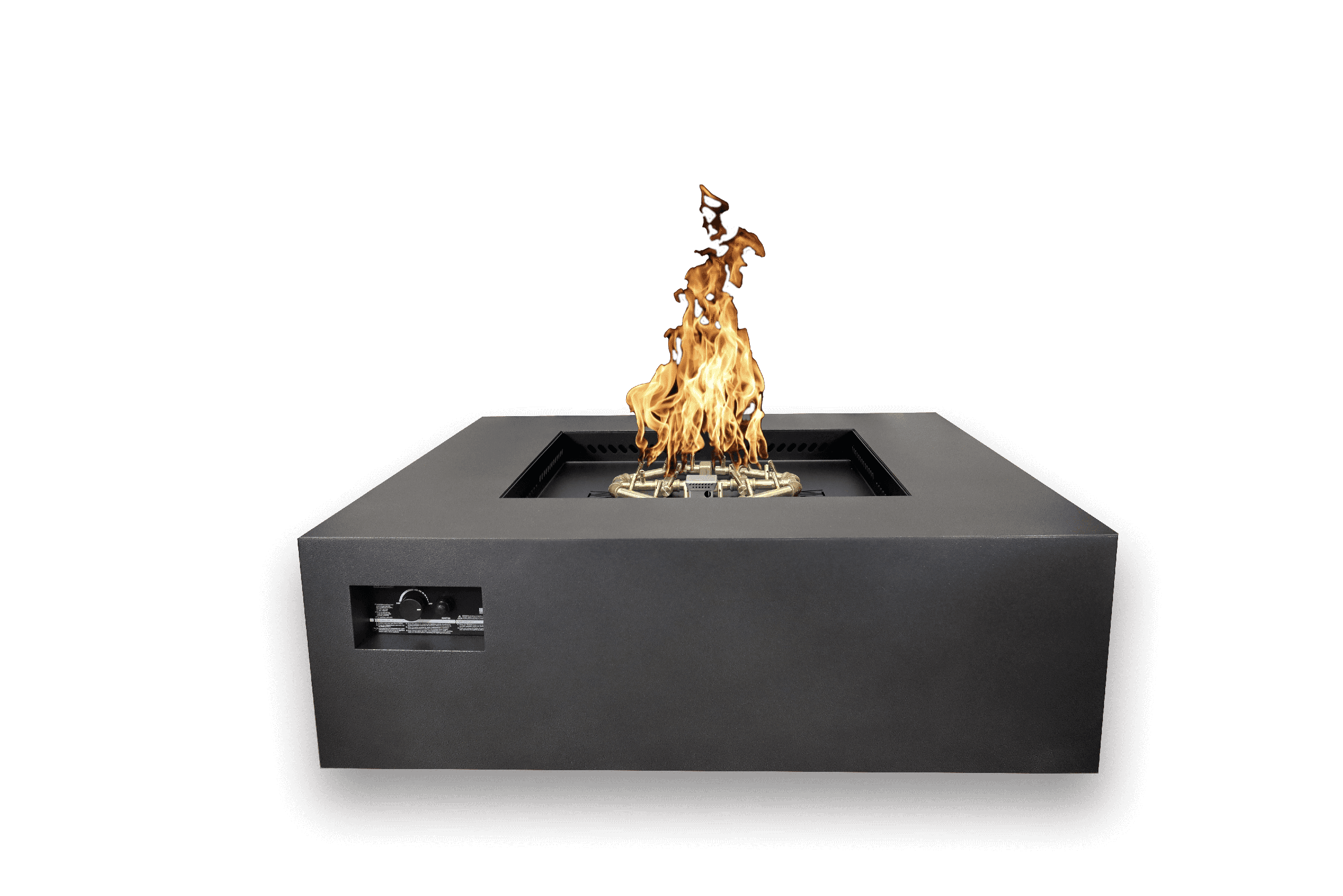AON Fire Table Collection - Square 103824 – Charcoal