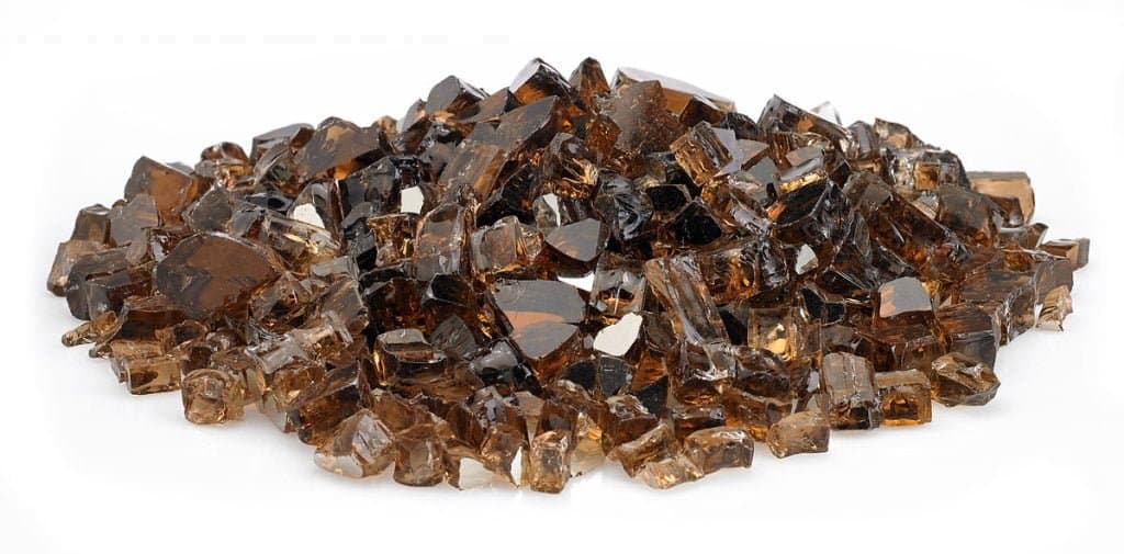1/2" Copper Reflective Glass, 10 lbs